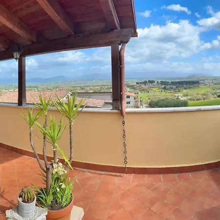 Apartamento Attico Belvedere - Metro C E Posto Auto *