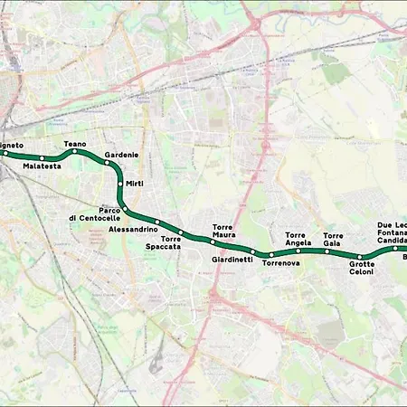 Attico Belvedere - Metro C E Posto Auto Daire